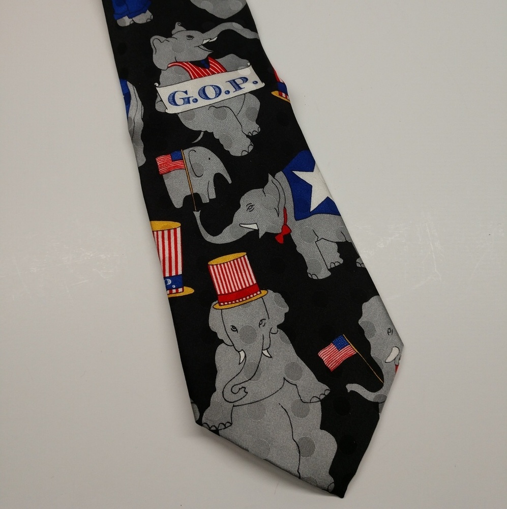 GOP Republican men's tie by Ties in Disguise